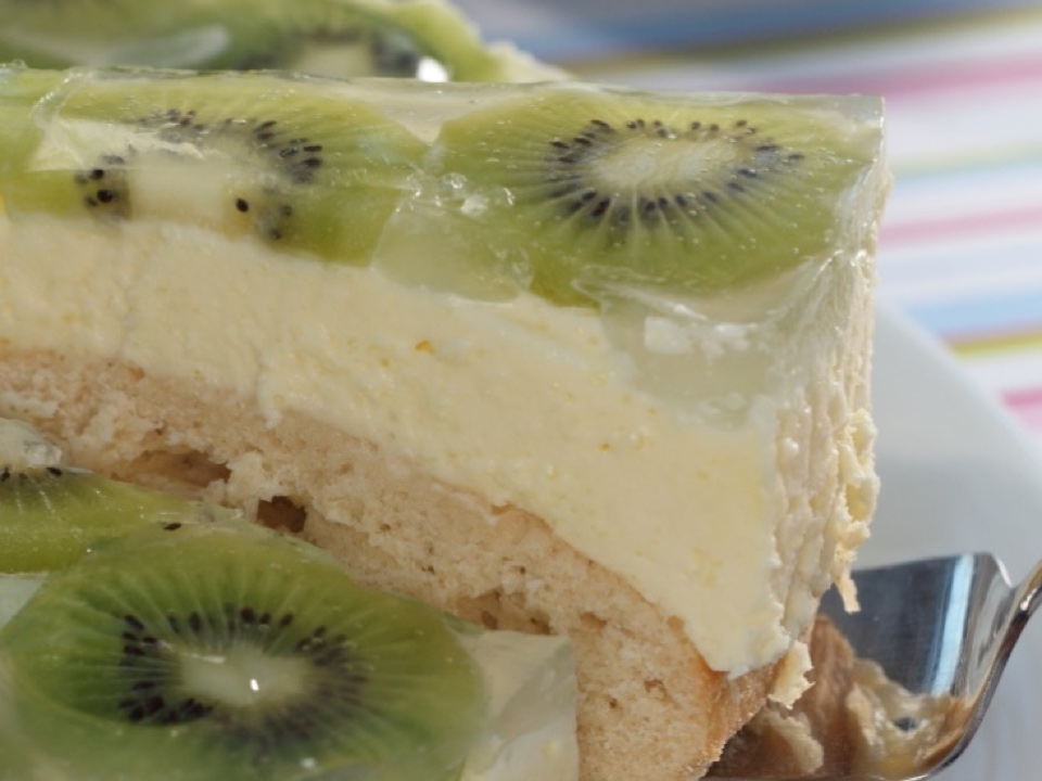 Kiwi-Frischkäse-Torte – Hier leben