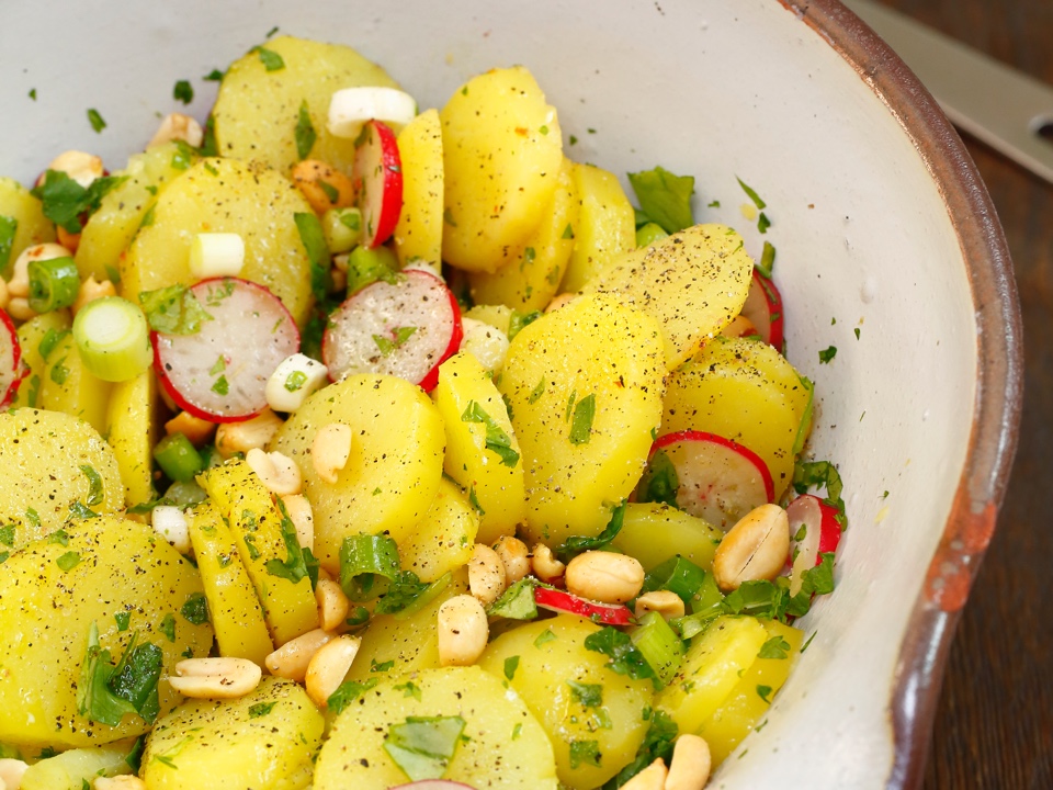 Kartoffel-Koriander-Salat – Hier leben